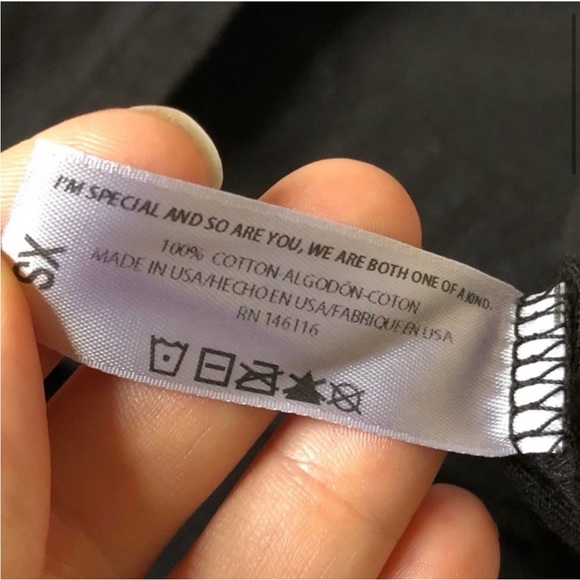 NWT REVOLVE Daydream Nation Deep Shit Tee Size in Black Cotton Size S, M or L - Picture 7 of 10